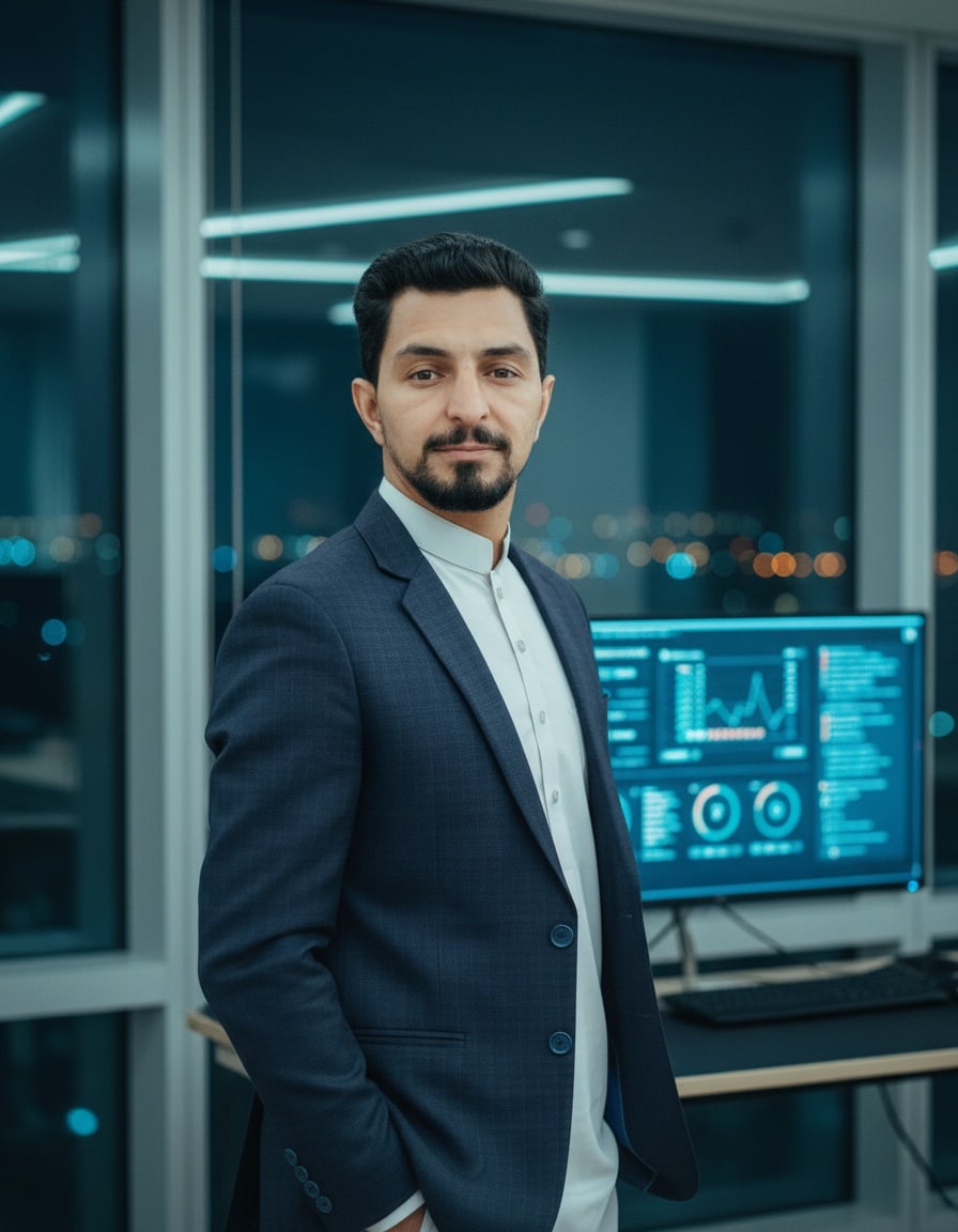 Portrait of Farhad Ali Abbasi